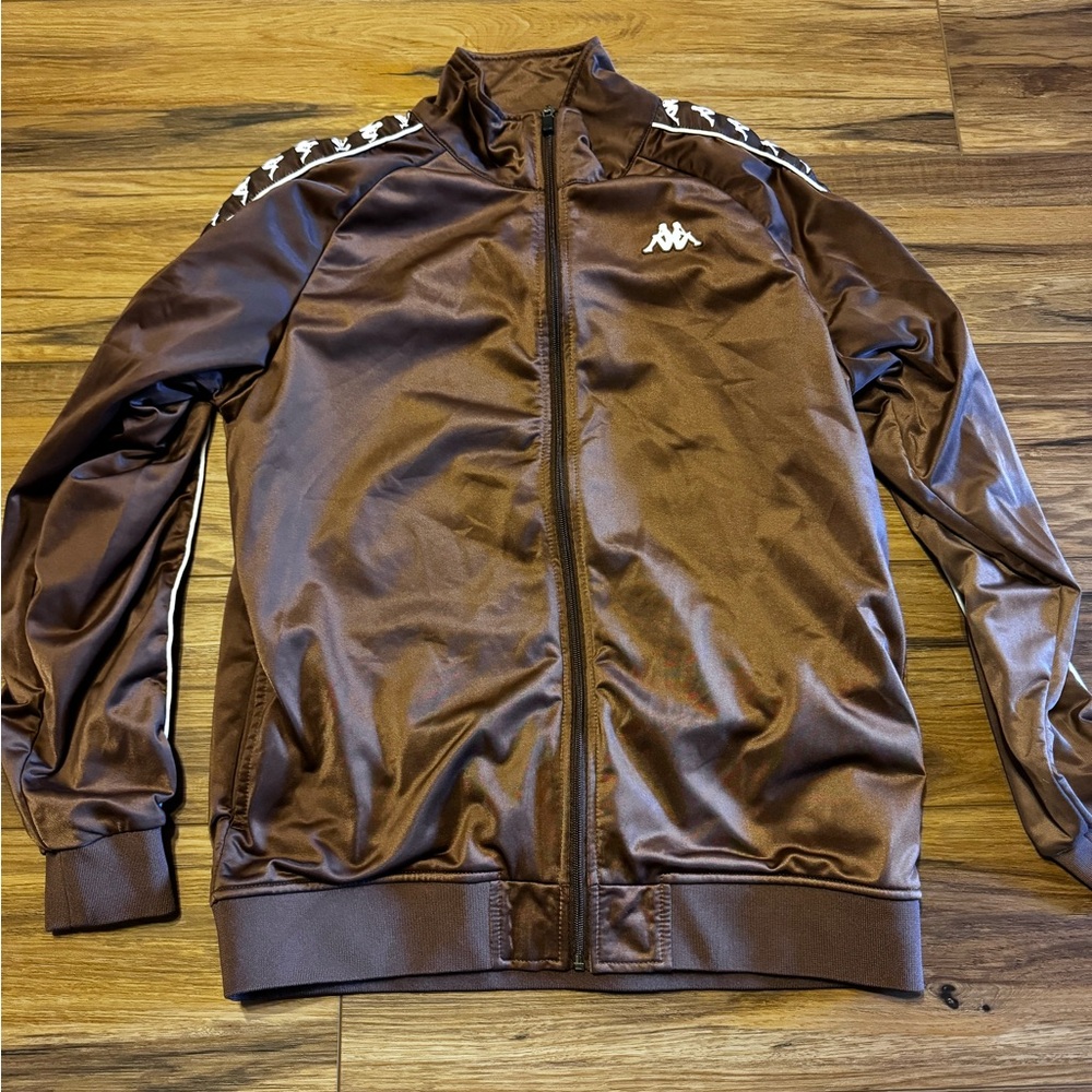 Kappa Men's Brown Track Jacket